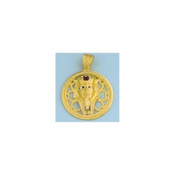 GOLD TUTANKAMON PENDANT